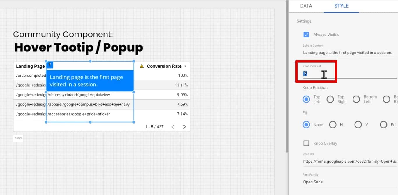 How to Add Tooltip Annotations to Your Looker Studio Reports