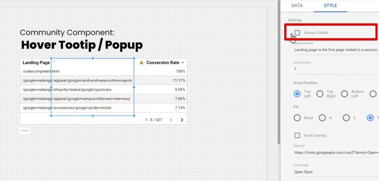 How to Add Tooltip Annotations to Your Looker Studio Reports