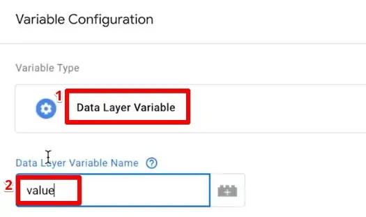 Adding the key value as Data Layer Variable Name in Google Tag Manager