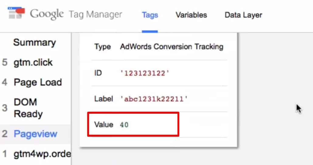 How to Track Conversion Value with Google Tag Manager