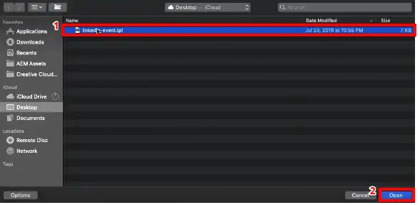 Downloading the custom template in a .tpl format for use in GTM