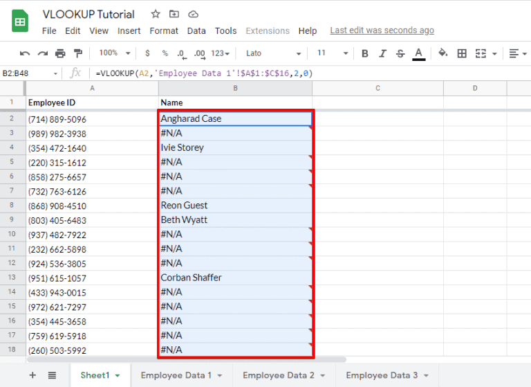 How To Vlookup And Return Multiple Matching Values At Once In Google