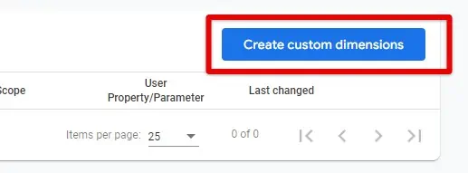 Creating a custom dimension in GA4