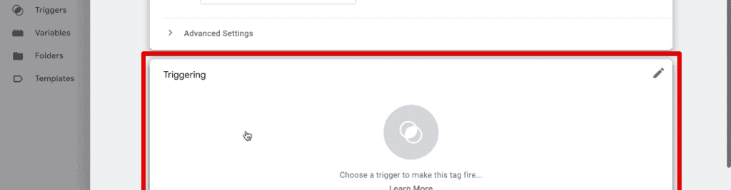 Setting a trigger for the GA4 event tag