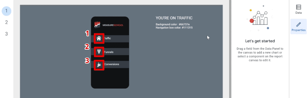 Adding icons to the navigation button