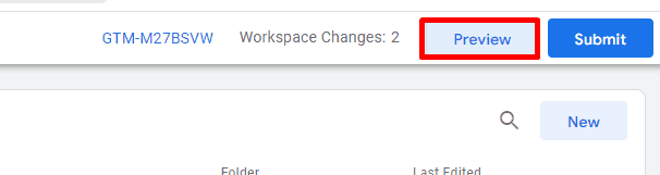Preview mode turning on for debugging via Google Tag Manager