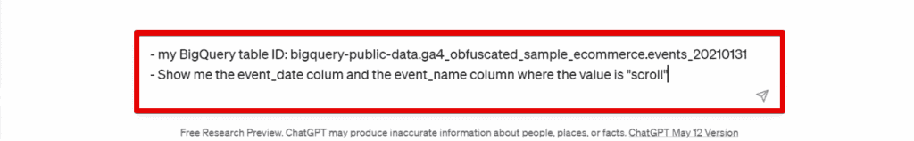 Filtering rows by the scroll event