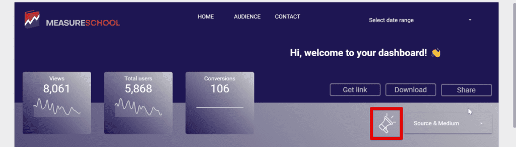 Inserting a filter control icon