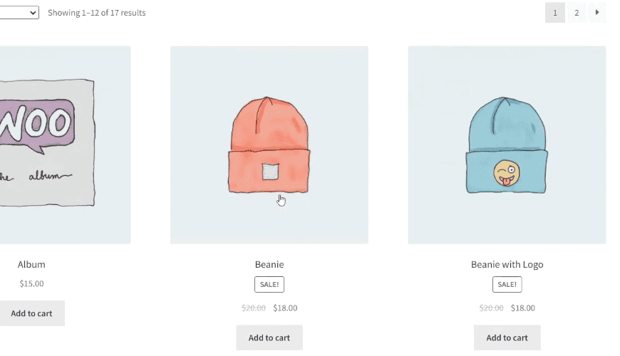 Demo eCommerce store