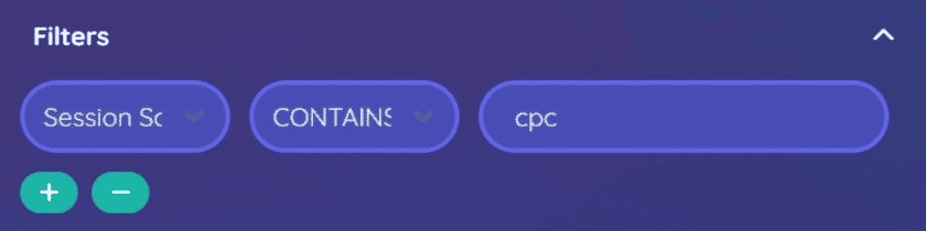Filtering the query by CPC