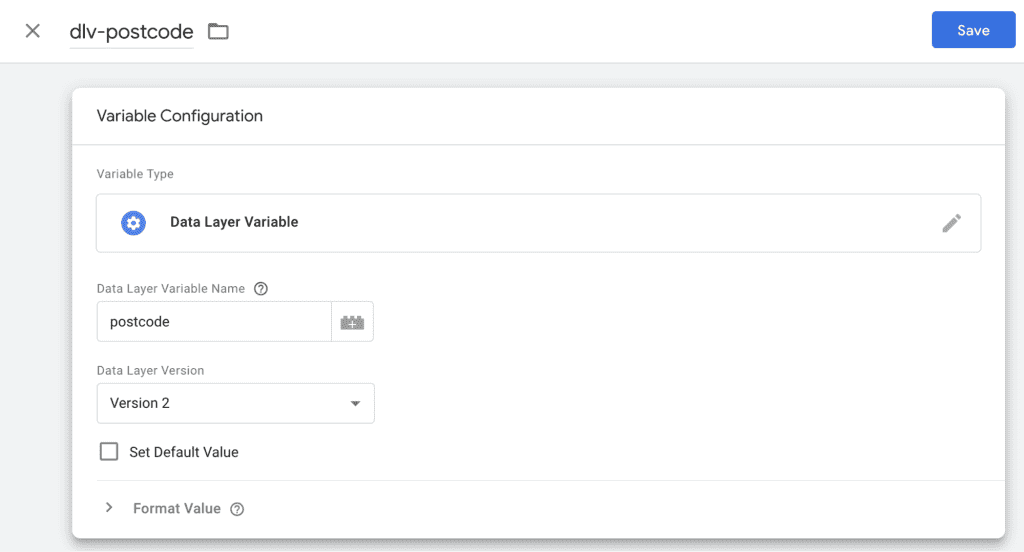 Extracting event parameter data from the data layer