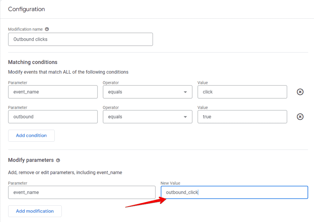 Modifying click event