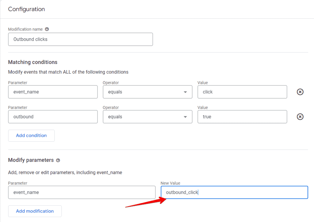 Modifying click event