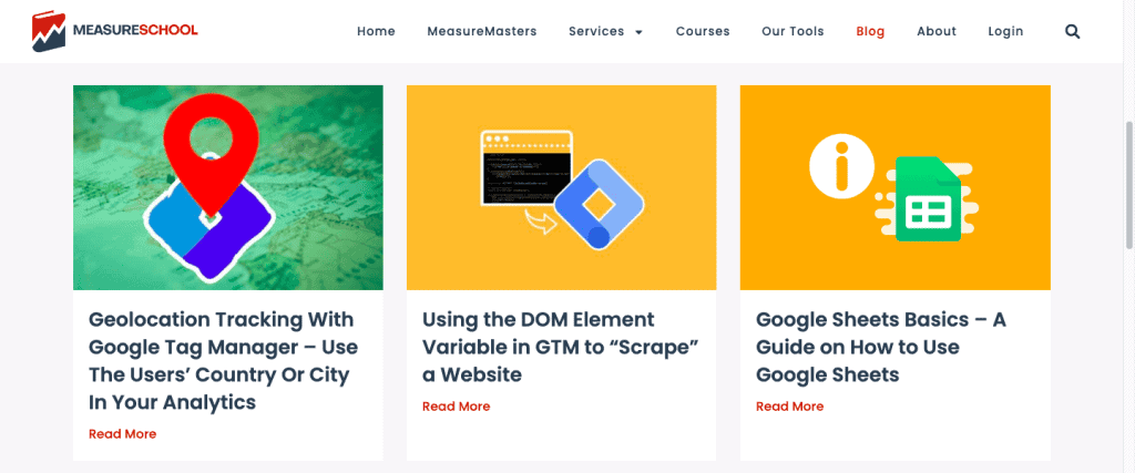 MeasureSchool blog