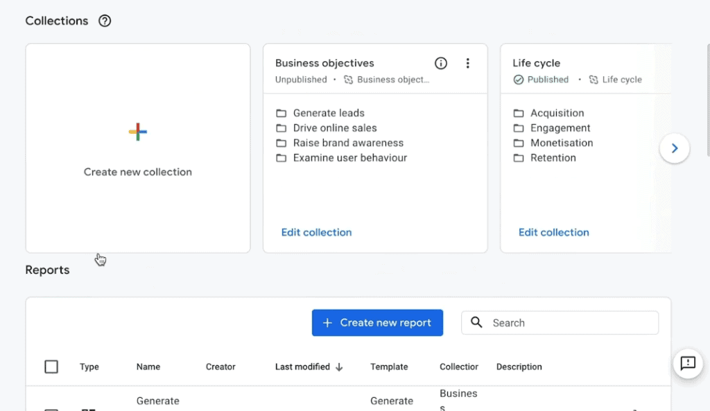 Reports Library