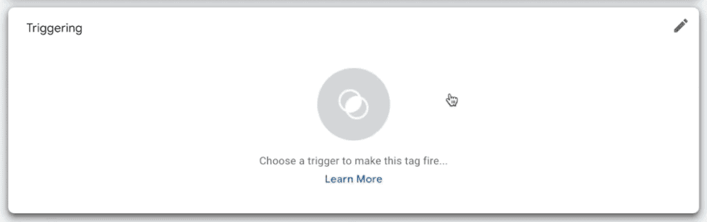 Setting the trigger for the GA4 configuration tag