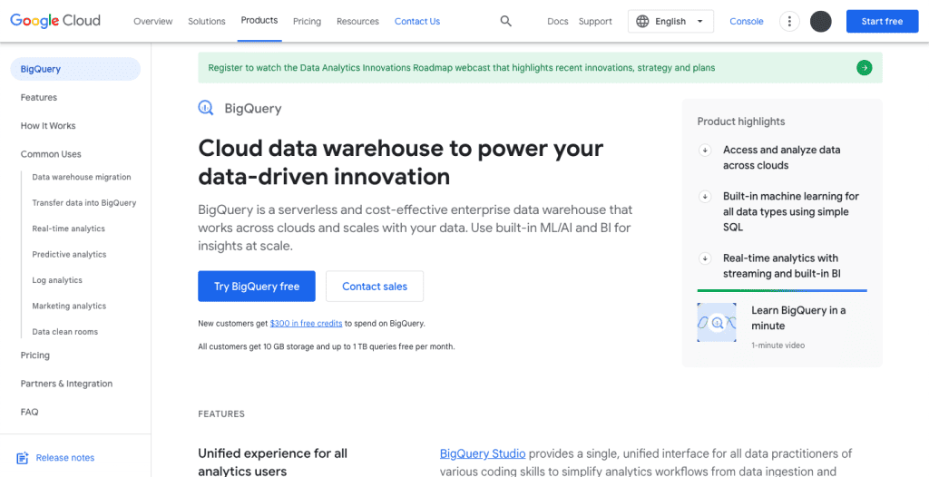 Google BigQuery