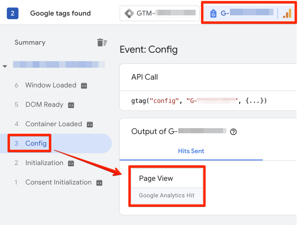 Pageview hit in GTM preview mode