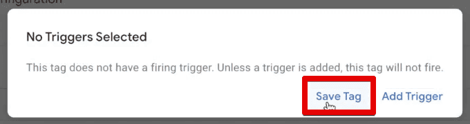 Saving the add-to-cart event without a trigger