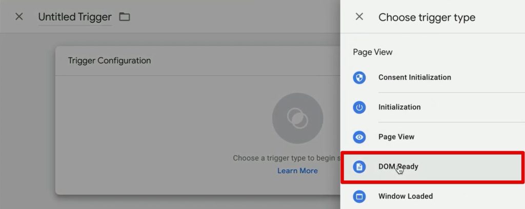 Creating a DOM-ready trigger