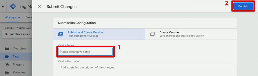 Publishing a version of the GTM implementation