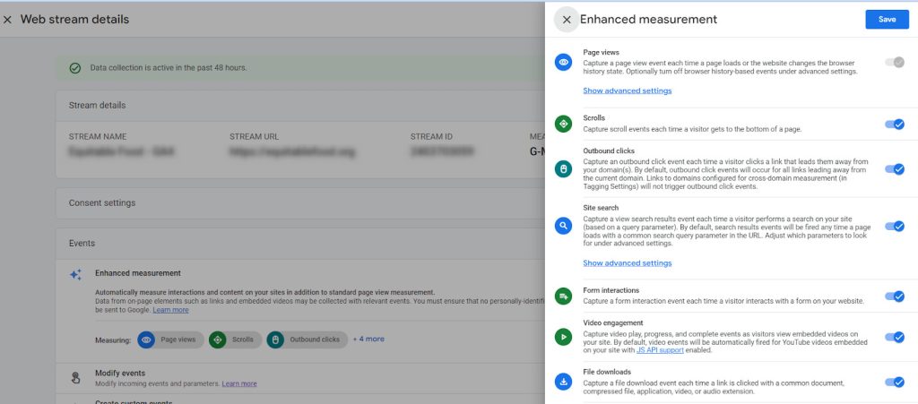 Enhanced measurement features