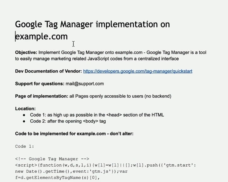 MeasureSchool GTM implementation documentation