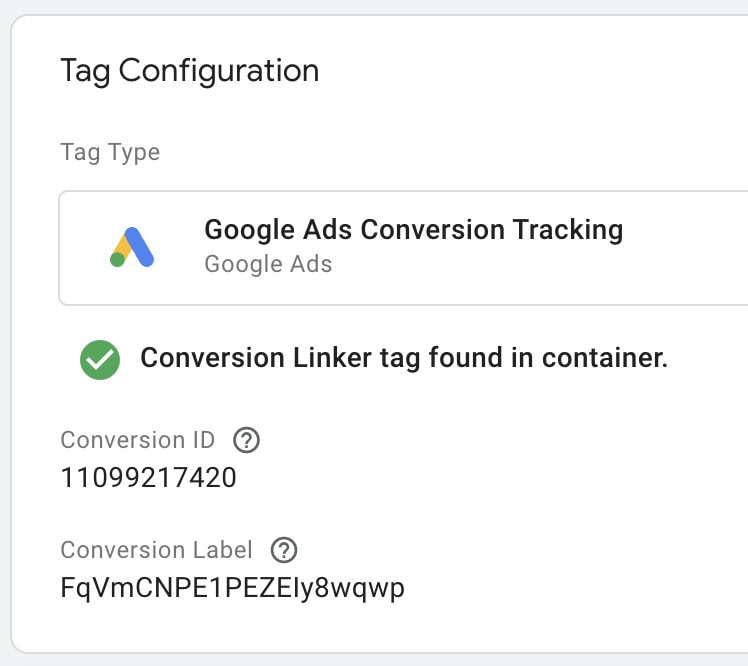 Clicks on a number on your mobile website conversion in GTM